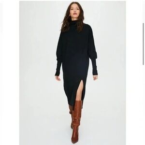 Aritzia Wilfred Merino wool sweater dress